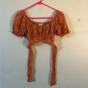 Altar’d State Cropped Blouse